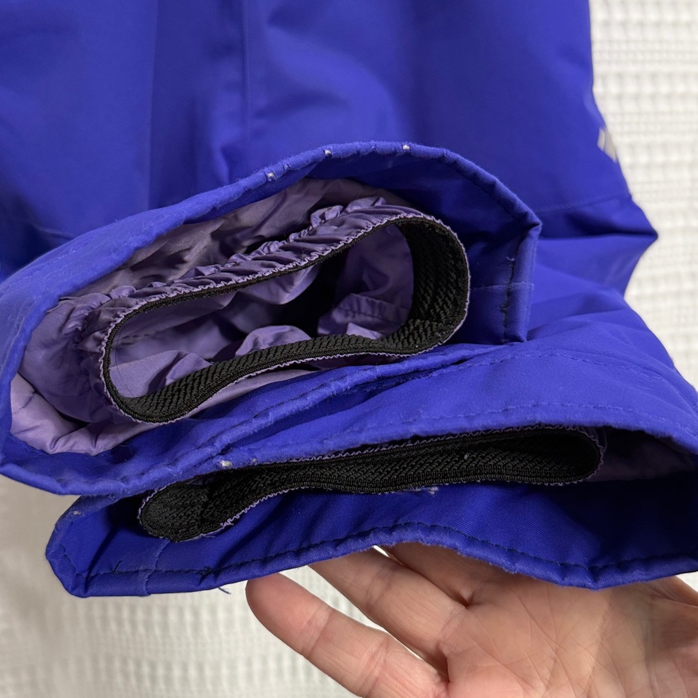 Obermeyer Royal Purple Blue Kids Snoverall Ski bibs Overalls EUC Snowboard 3T - Picture 7 of 10